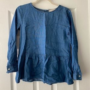 Blue Jean Loft blouse, size s